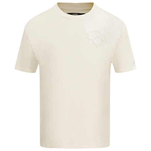 MENS - Pro Standard KNICKS NEUTRAL CJ DROP SHOULDER TEE - Eggshell