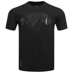 Men's - Pro Standard SPURS CLASSIC CHENILLE 3BK SJ TEE - Triple Black