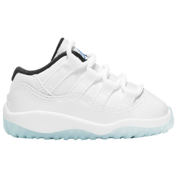 Boys' Toddler - Jordan Retro 11 Low - White/Carolina/Black