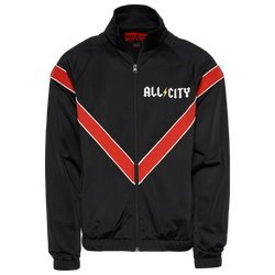 Men's - All City By Just Don Track Jacket  - Black/Black