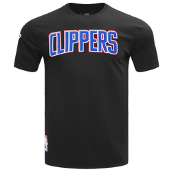 Men's - Pro Standard CLIPPERS CLASSIC CHENILLE SJ TEE - Black