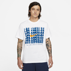 Mens - Nike City Repeat T-Shirt - White/White