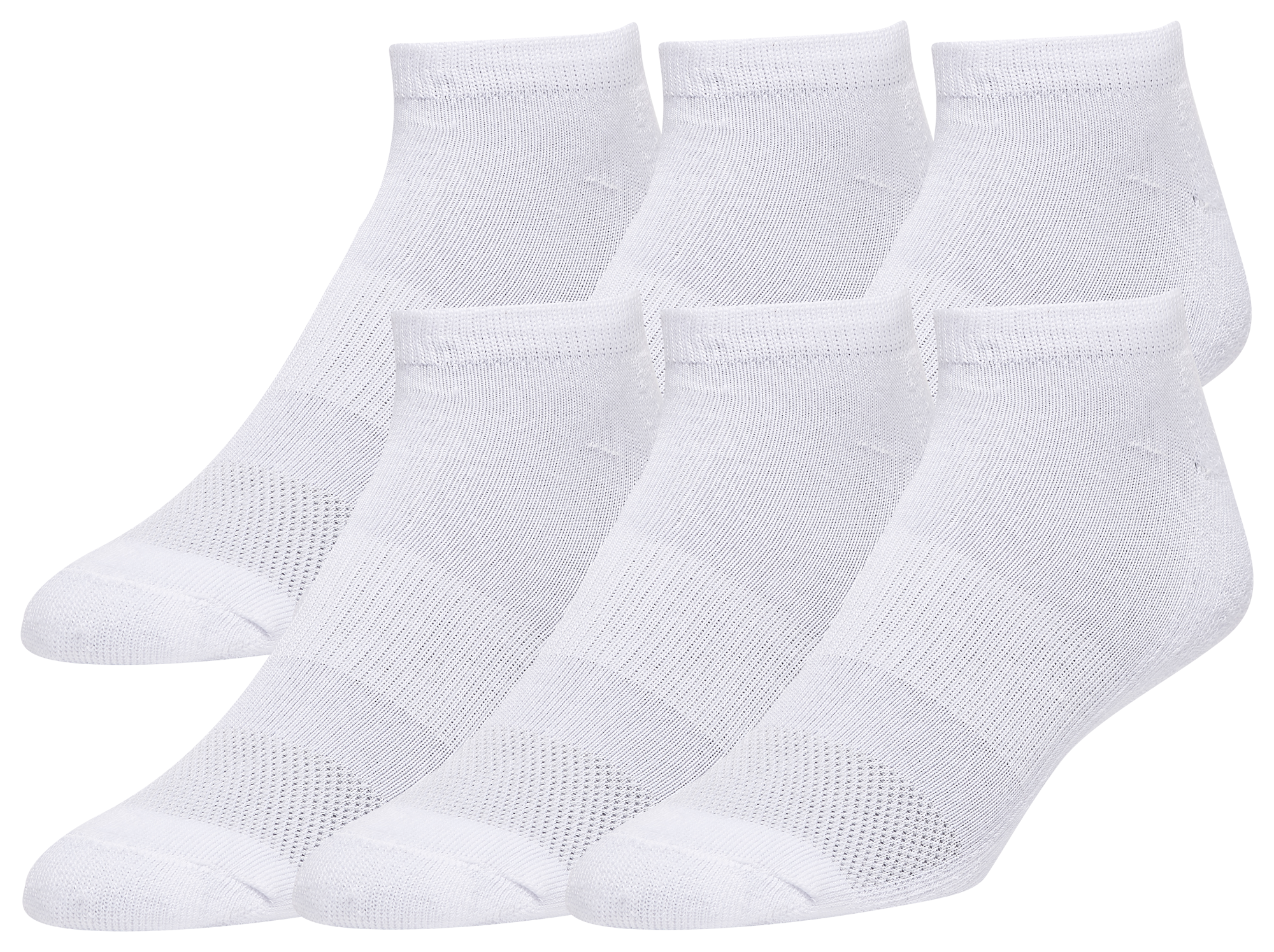 CSG 6 Pack No-Show Socks - Men's