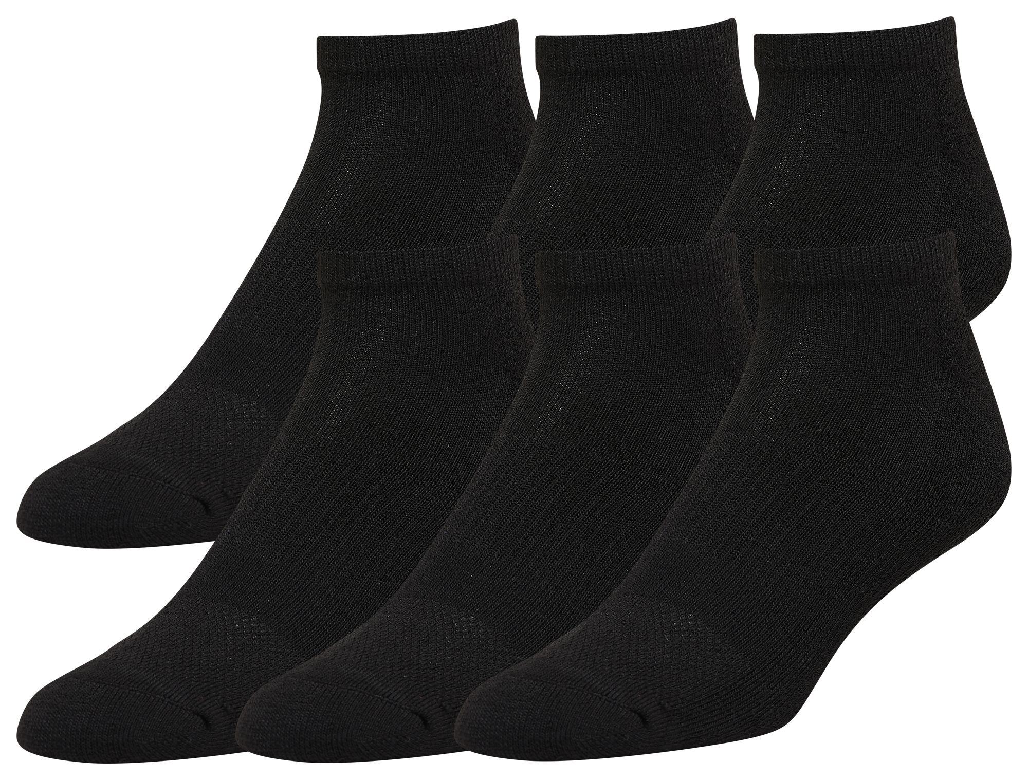 CSG 6 Pack No-Show Socks Men's