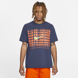 Men's - Nike City Repeat T-Shirt - Navy/Navy