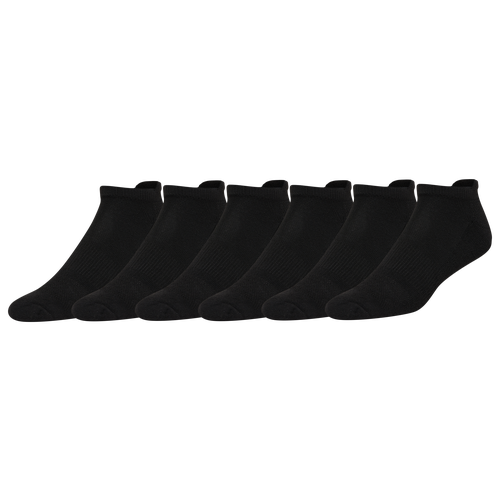 

CSG Mens CSG 6 Pack Low Cut Tab Socks - Mens Black/Black Size L