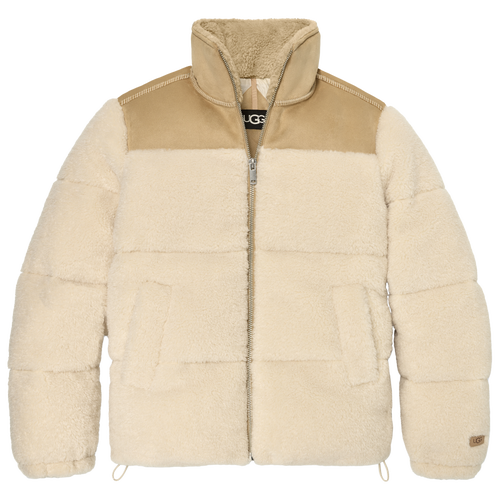 

UGG Mens UGG Emette UGGfluff Puffer Jacket - Mens Natural/Sand Size M