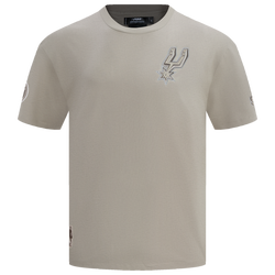 Men's - Pro Standard SPURS NEUTRAL CJ DROP SHOULDER TEE - Taupe