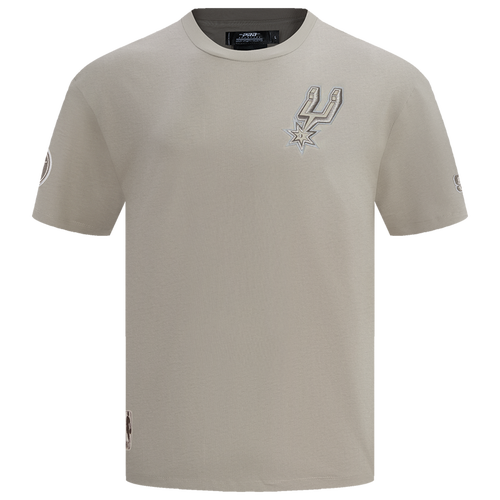 MENS - Pro Standard SPURS NEUTRAL CJ DROP SHOULDER TEE - Taupe