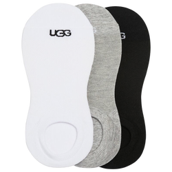 Women's - UGG Stela No Show 3 Pack - White/Grey/Black