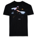 Overtime Motion Blur T-Shirt - Overtime Black/White