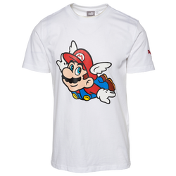 Men's - PUMA Nintendo T-Shirt - White/Red