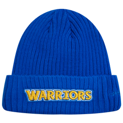 Men's - Pro Standard Warriors Classic Core Beanie - Blue/Blue