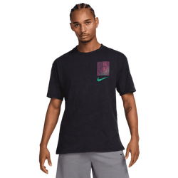 Men's - Nike M90 OC 1 T-Shirt  - Black/Purple