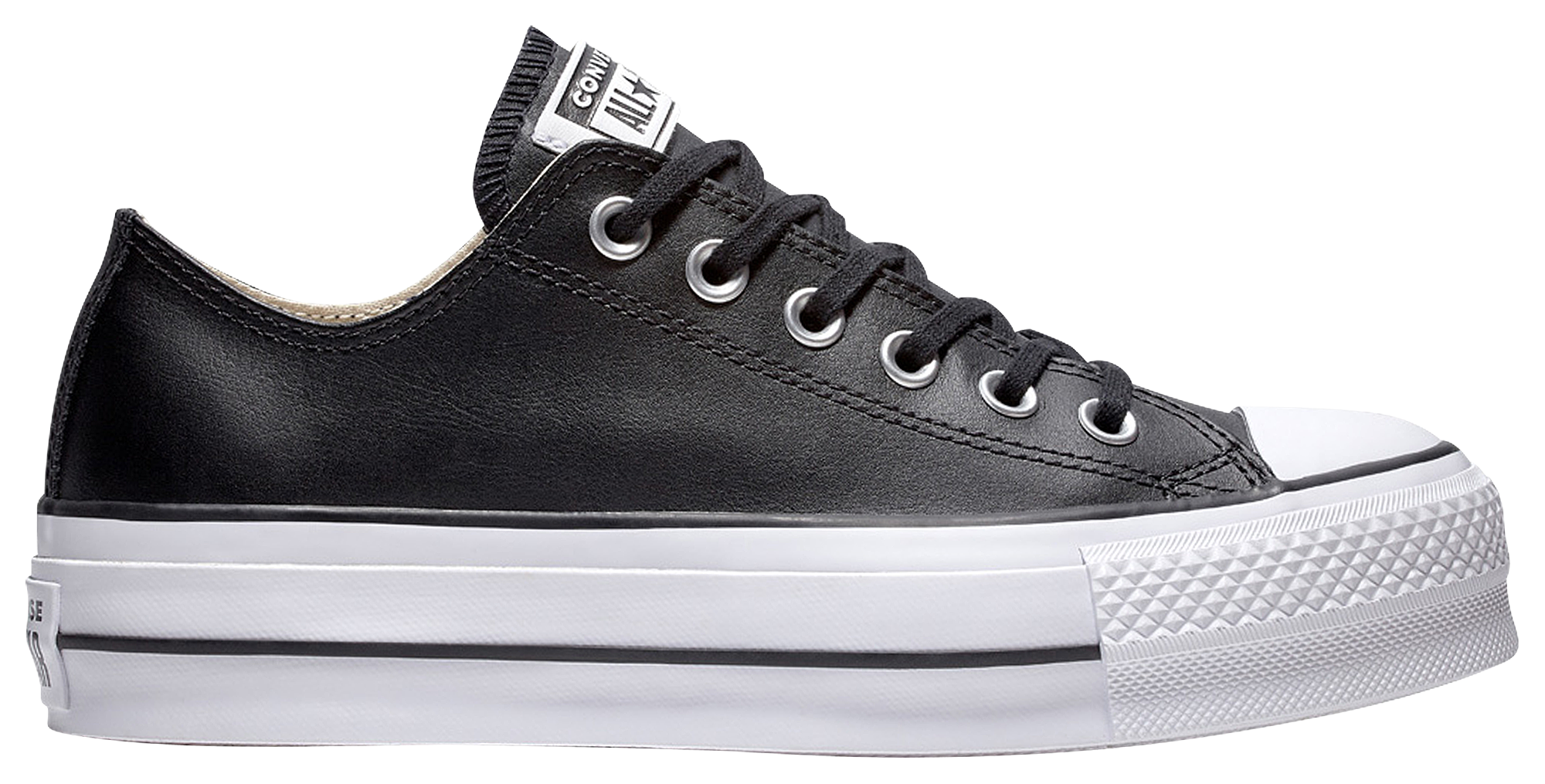 Converse all sale star leather low