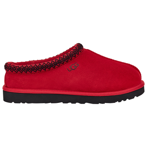 Ugg Tasmen Sheepskin Slippers In Red/black