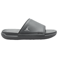 Boys' Grade School - Jordan Play Slide - Grey/Grey