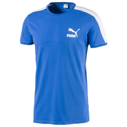 Men's - PUMA Iconic T7 T-Shirt - Black/White