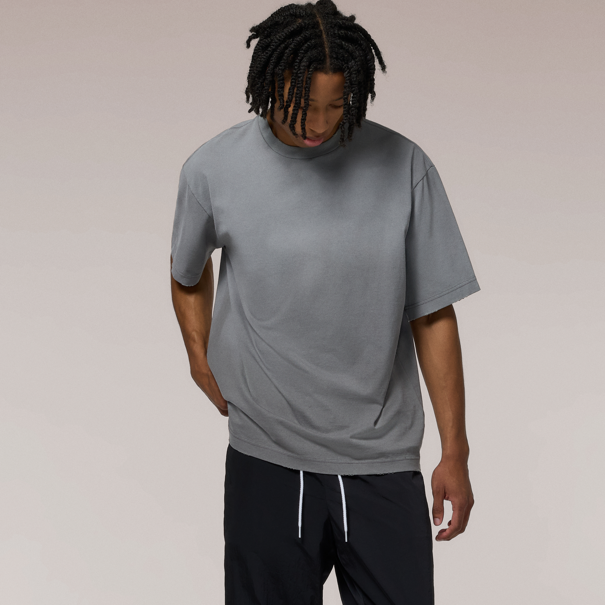 LCKR Heavy Weight Distressed Relaxed Fit T-Shirt - Men's | Foot Locker