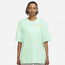 Nike Heritage Oversized T-Shirt - Women's Mint Foam/Mint Foam