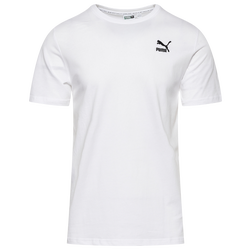 Men's - PUMA Classics Logo T-Shirt - Puma White/White