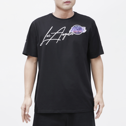Men's - Pro Standard Lakers City Scape T-Shirt - Black/Black