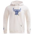 Pro Standard Bulls Logo Hoodie - Pro Standard Linen