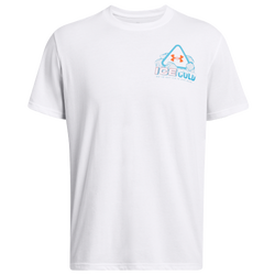 Men's - Under Armour HW Ice Short Sleeve - White/Blue