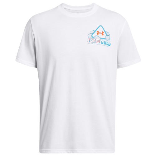 MENS - Under Armour HW Ice Short Sleeve - White/Blue