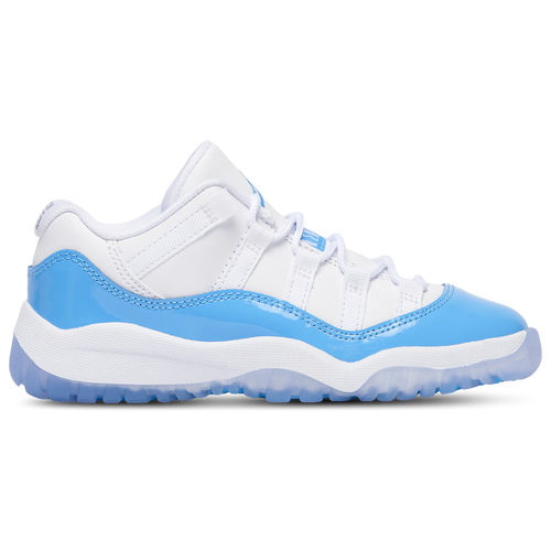 Boys Preschool Jordan Retro 11 Low - Boys' Preschool Basketball Shoes Black/Blue/White Size 13.0