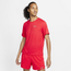 Nike Dry Miler Short Sleeve Top - Men's University Red/Reflective Silver