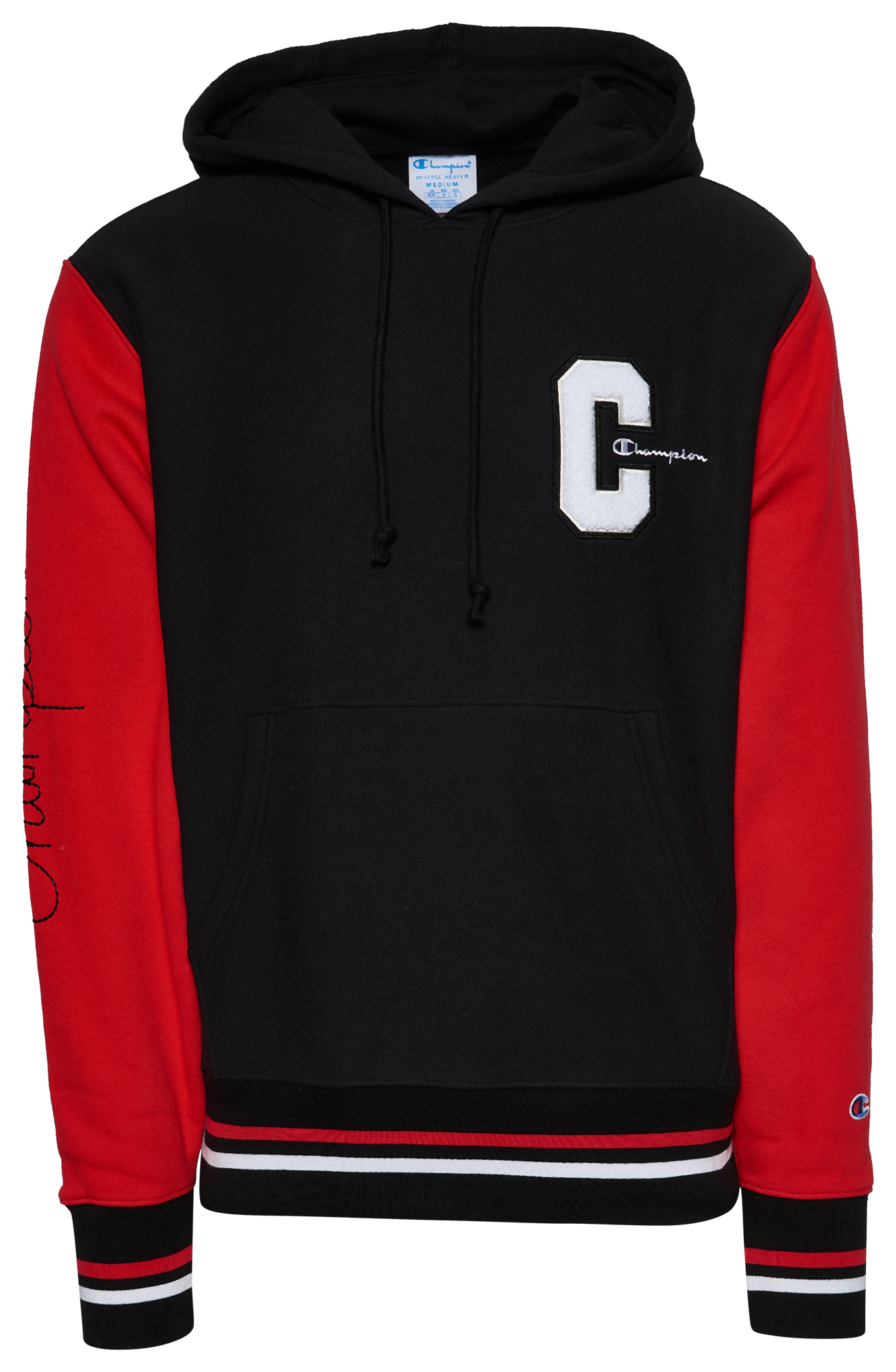 Black and red store champion sweatshirt