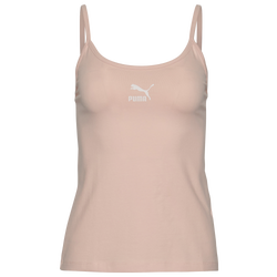 Women's - PUMA Classic Logo Tank Top - Pink/Pink