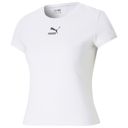 Women's - PUMA Classic Fit Top - White/White