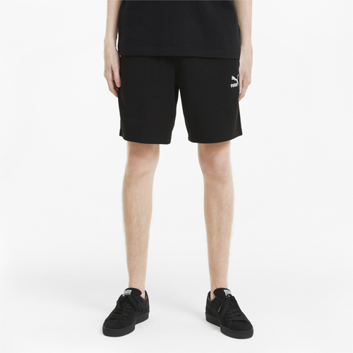 

PUMA Mens PUMA Essential Shorts - Mens Black/White Size S