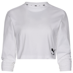Women's - PUMA Tribes Long Sleeve T-Shirt - White/Black