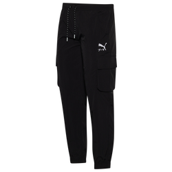 Women's - PUMA Tribes Cargo Pants - Black/Black