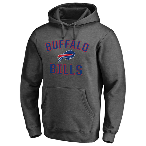

Fanatics Mens Buffalo Bills Fanatics Bills Victory Arch Pullover Hoodie - Mens Heather Charcoal Size XL