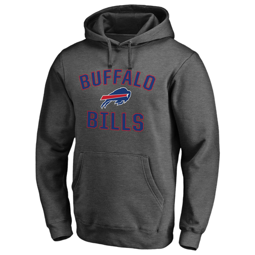 

Fanatics Mens Fanatics Bills Victory Arch Pullover Hoodie - Mens Heather Charcoal Size XL