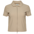 Cozi Fitted Polo - Cozi Brown
