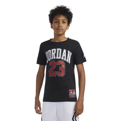 Boys' Grade School - Jordan Practice Flight T-Shirt - Black/Red