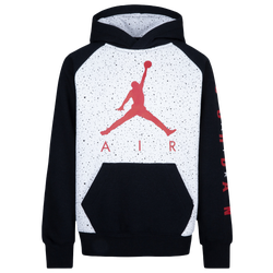 Boys' Grade School - Jordan Jumpman Air Speckle Pullover - Black/White