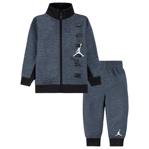 Jordan Boys Infant   Half Court Hbr Tricot Set In Black