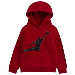Boys' Grade School - Jordan Jumpman Pullover Hoodie - Red/Black