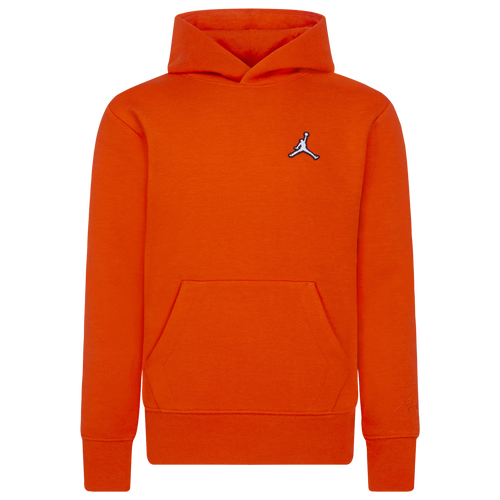 

Boys Jordan Jordan Essentials Pullover - Boys' Grade School Orange Size M