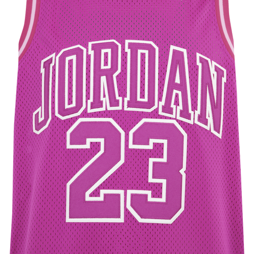 Pink and white jordan jersey best sale