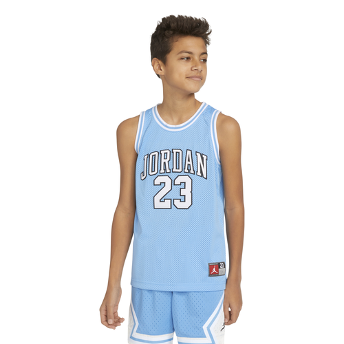 

Boys Jordan Jordan 23 Jersey - Boys' Grade School University Blue/Blue/University Blue Size L