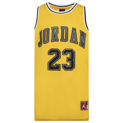 

Boys Jordan Jordan 23 Jersey - Boys' Grade School Black/Yellow Size M