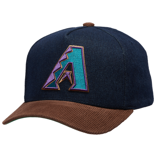 Mitchell & Ness Arizona Diamondbacks  Diamondbacks Denim Cord Pro Pinch Cap In Multi