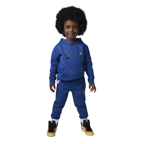 

Boys Jordan Jordan Essentials Pullover Set - Boys' Toddler True Blue/Blue Size 2T